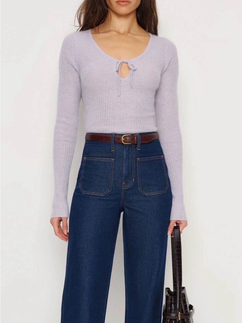Reformation Aimee Fine Alpaca Sweater